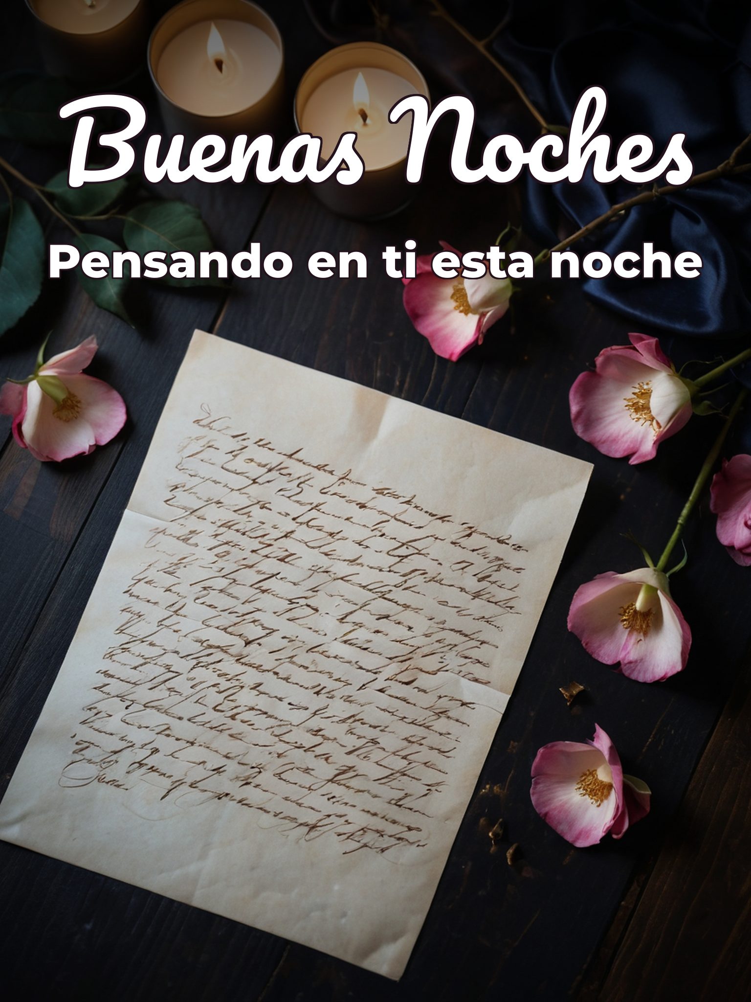 Buenas noches a mi novio para celular
