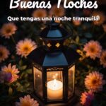 buenas noches que tengas una noche tranquila