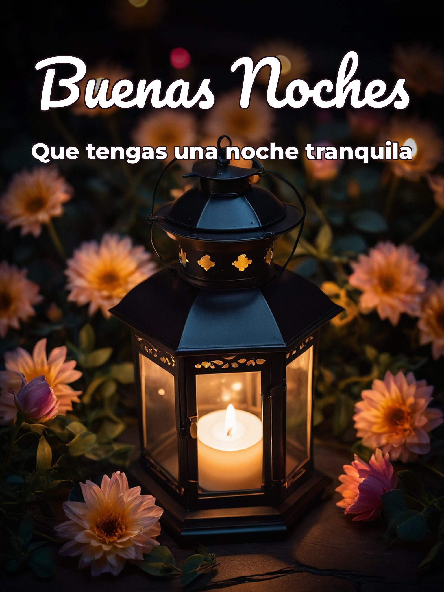 Buenas noches a para Facebook