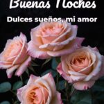 buenas noches dulces sueños, mi amor