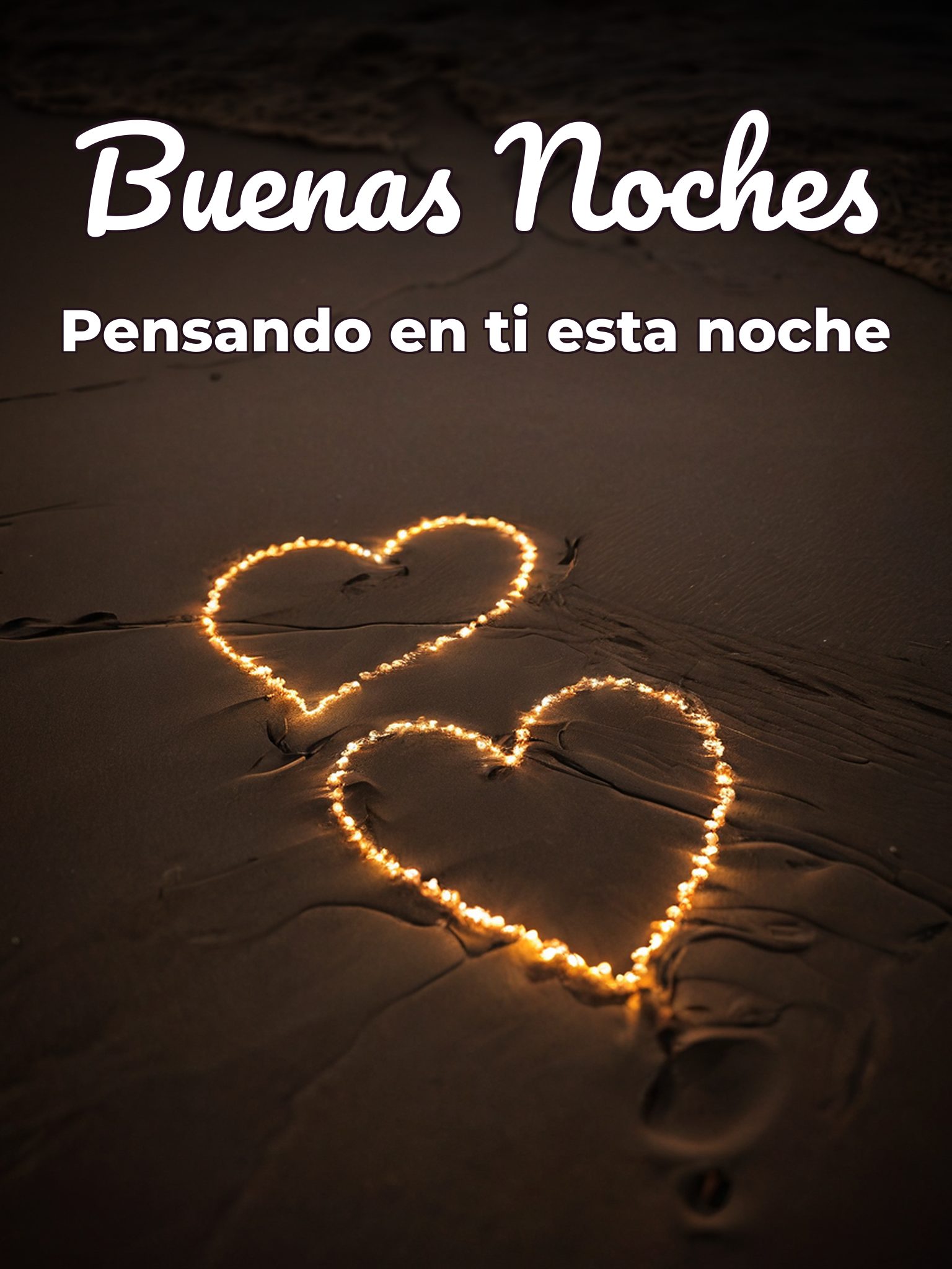 Buenas noches a tu amor para celular