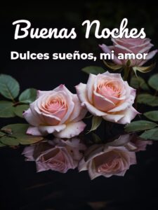 Buenas noches amor para celular