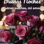 buenas noches dulces sueños, mi amor