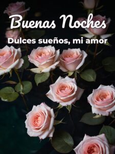 Buenas noches amorcito para WhatsApp