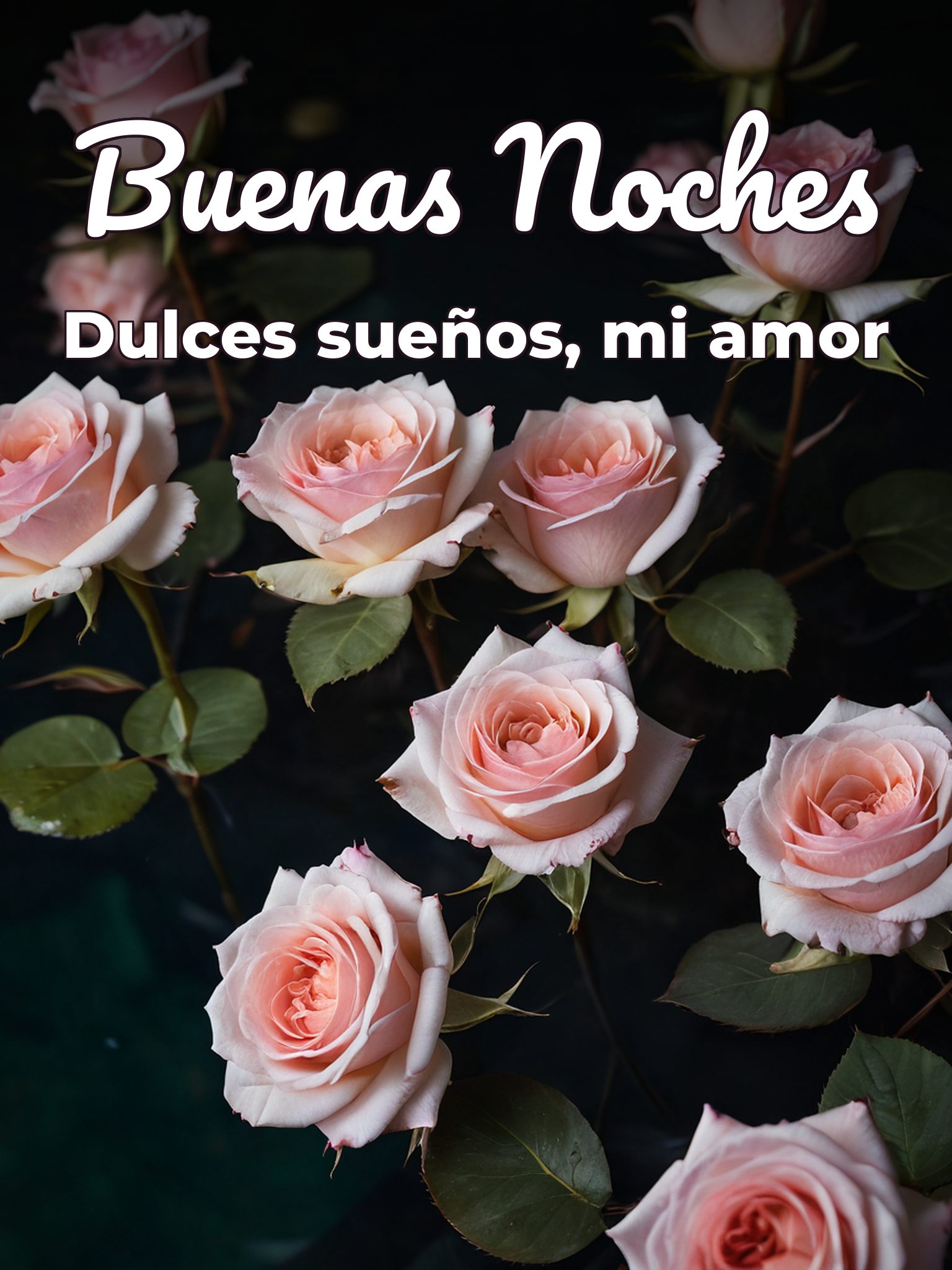 Buenas noches amorcito para WhatsApp