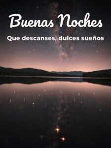 Buenas noches bonitas para WhatsApp
