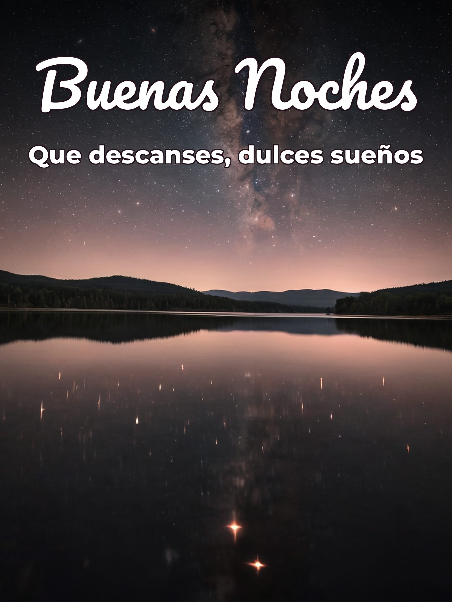 Buenas noches bonitas para WhatsApp