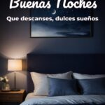 buenas noches que descanses, dulces sueños