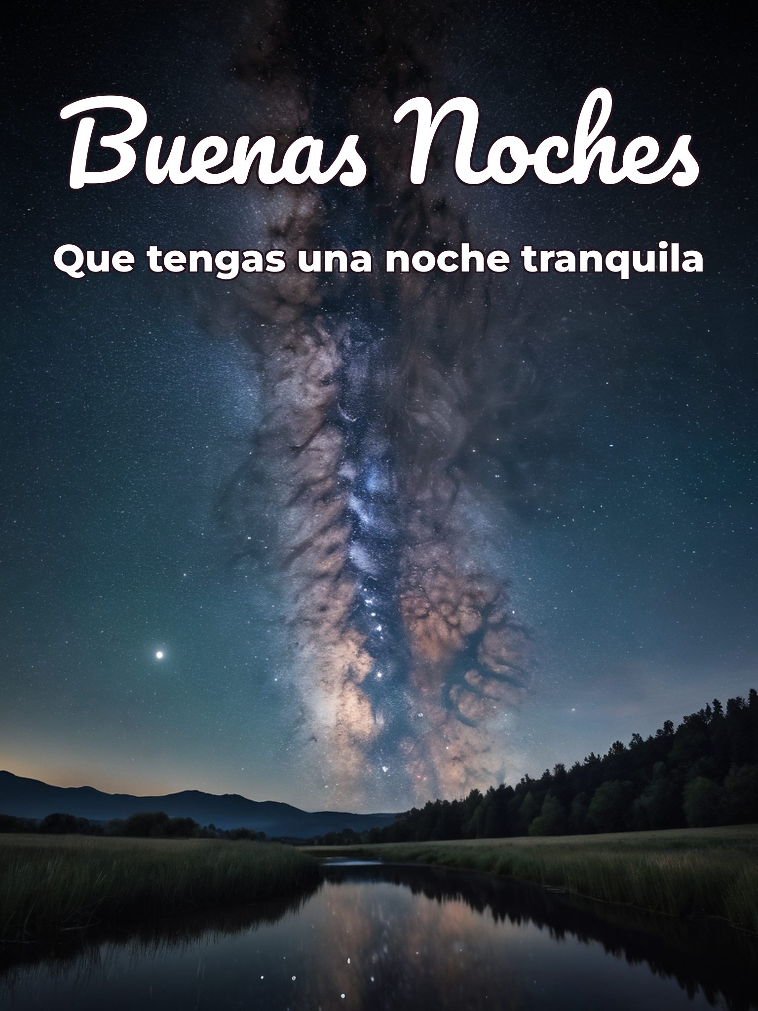 Buenas noches buenas noches para WhatsApp