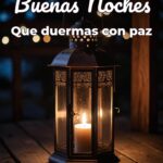 buenas noches que duermas con paz