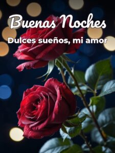 Buenas noches con frases de amor para celular