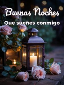 Buenas noches con frases de amor para Facebook