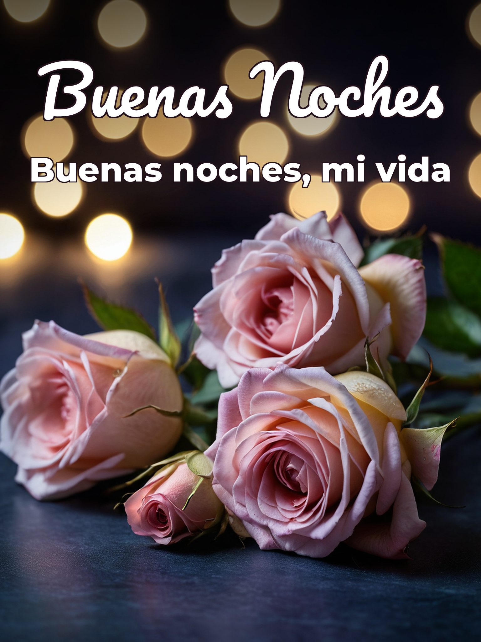 Buenas noches con frases de amor