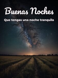 Buenas noches deseos para Facebook