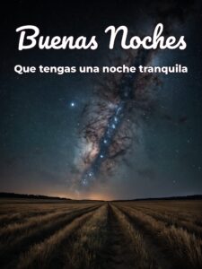 Buenas noches frases cortas
