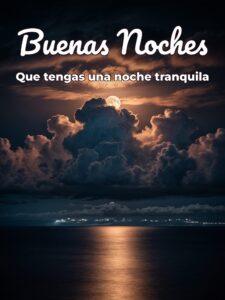 Buenas noches frases cortas para Facebook