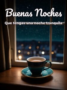Buenas noches frases lindas para Facebook