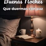 buenas noches que duermas con paz