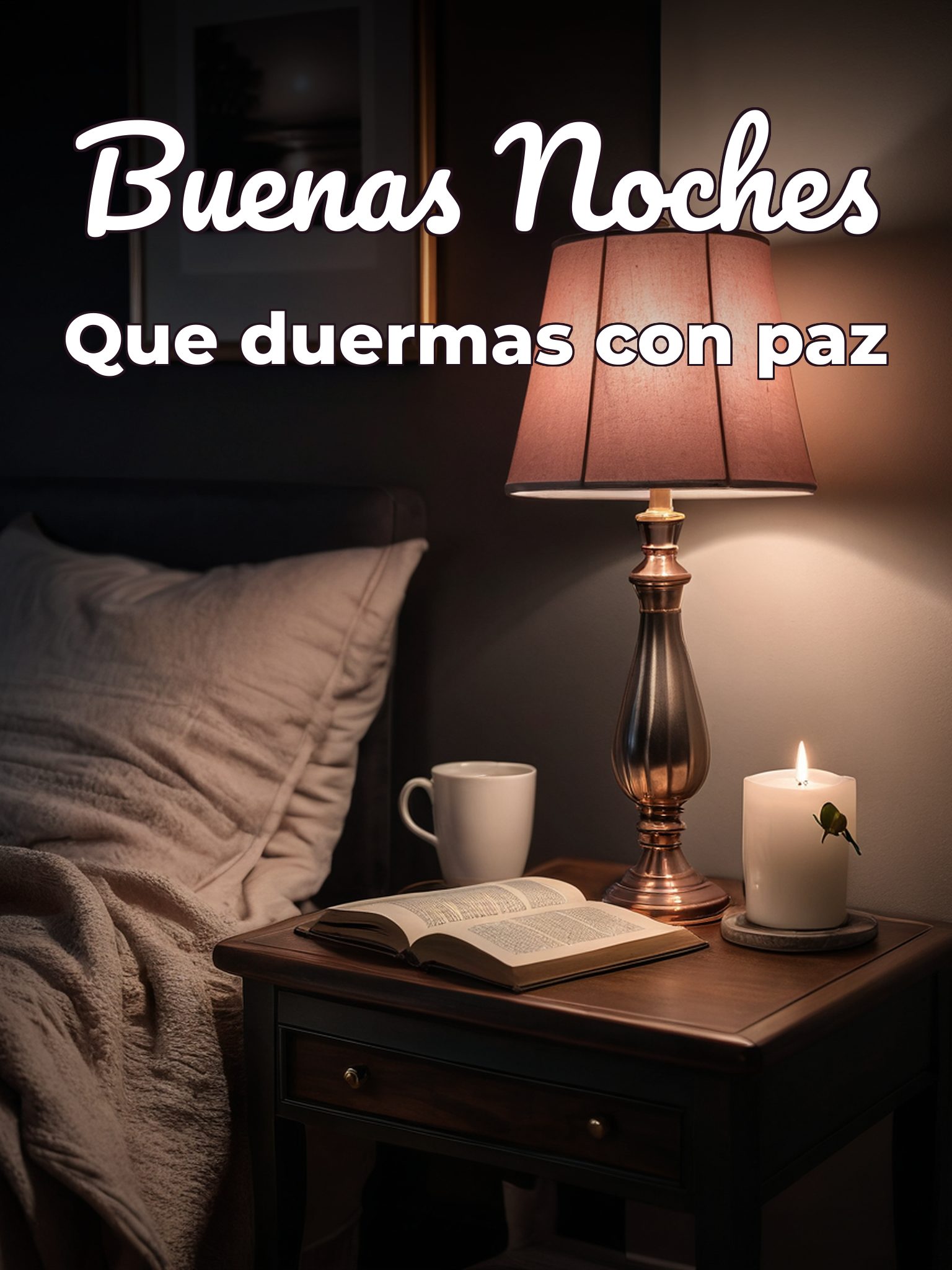 Buenas noches frases lindas para WhatsApp