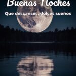 buenas noches que descanses, dulces sueños