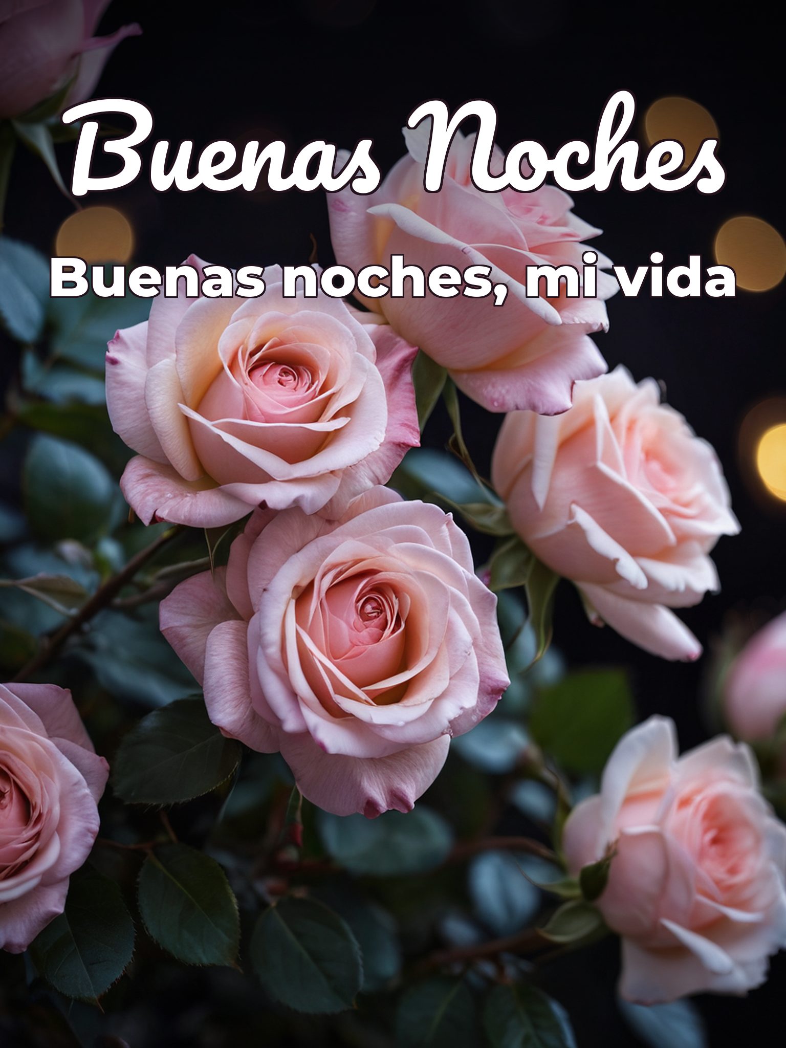 Buenas noches imágenes de amor para Facebook