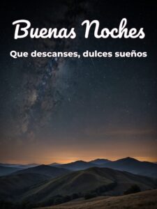 Buenas noches imágenes hermosas para WhatsApp