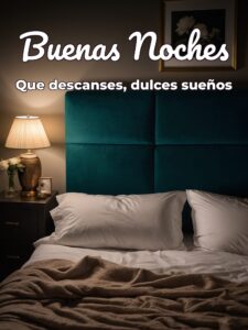Buenas noches linda para WhatsApp