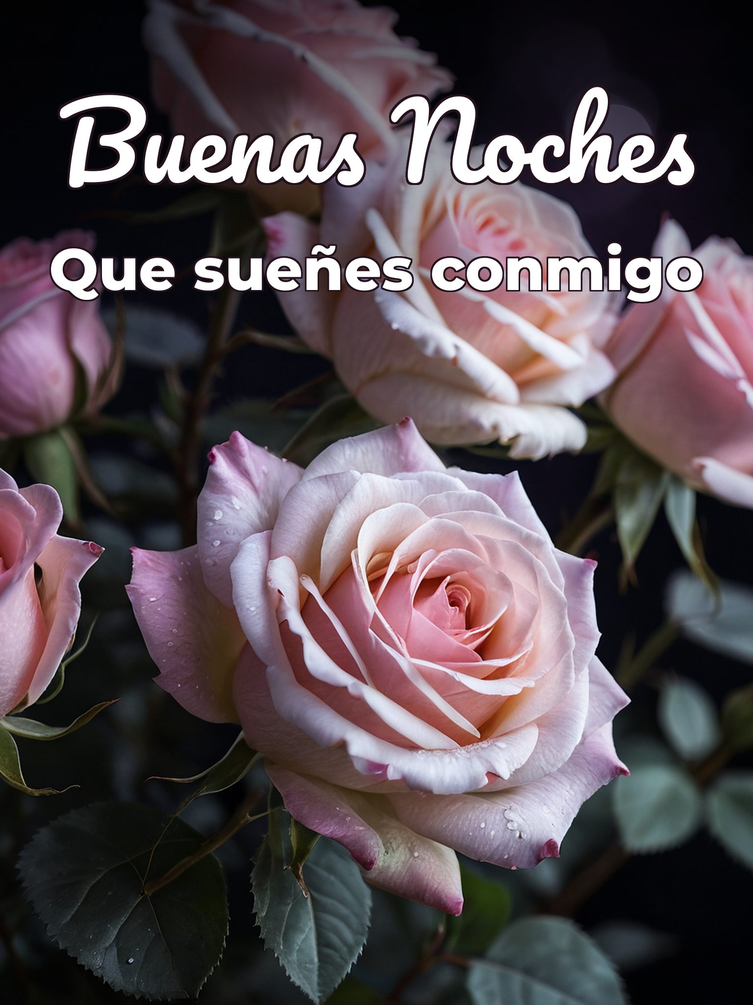 Buenas noches mi amor buenas noches vida mia para Facebook
