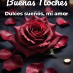 buenas noches dulces sueños, mi amor
