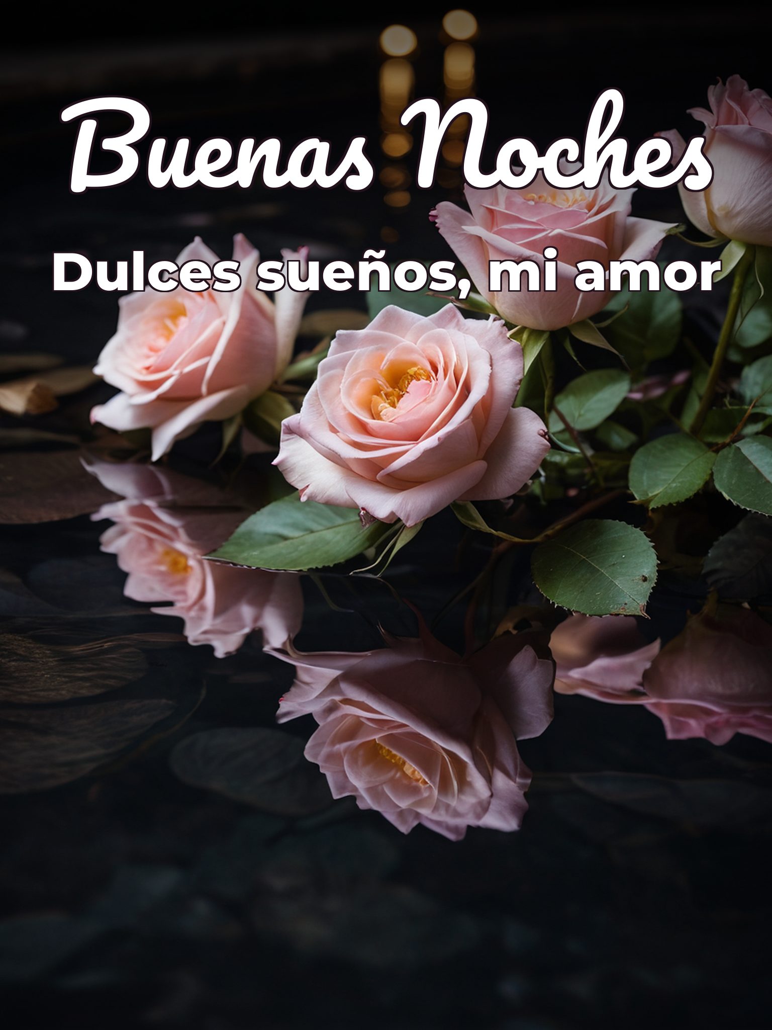 Buenas noches mi amor buenas noches vida mia