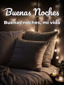 Buenas noches mi amor frases cortas