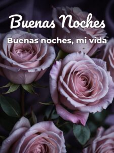 Buenas noches mi amor para celular