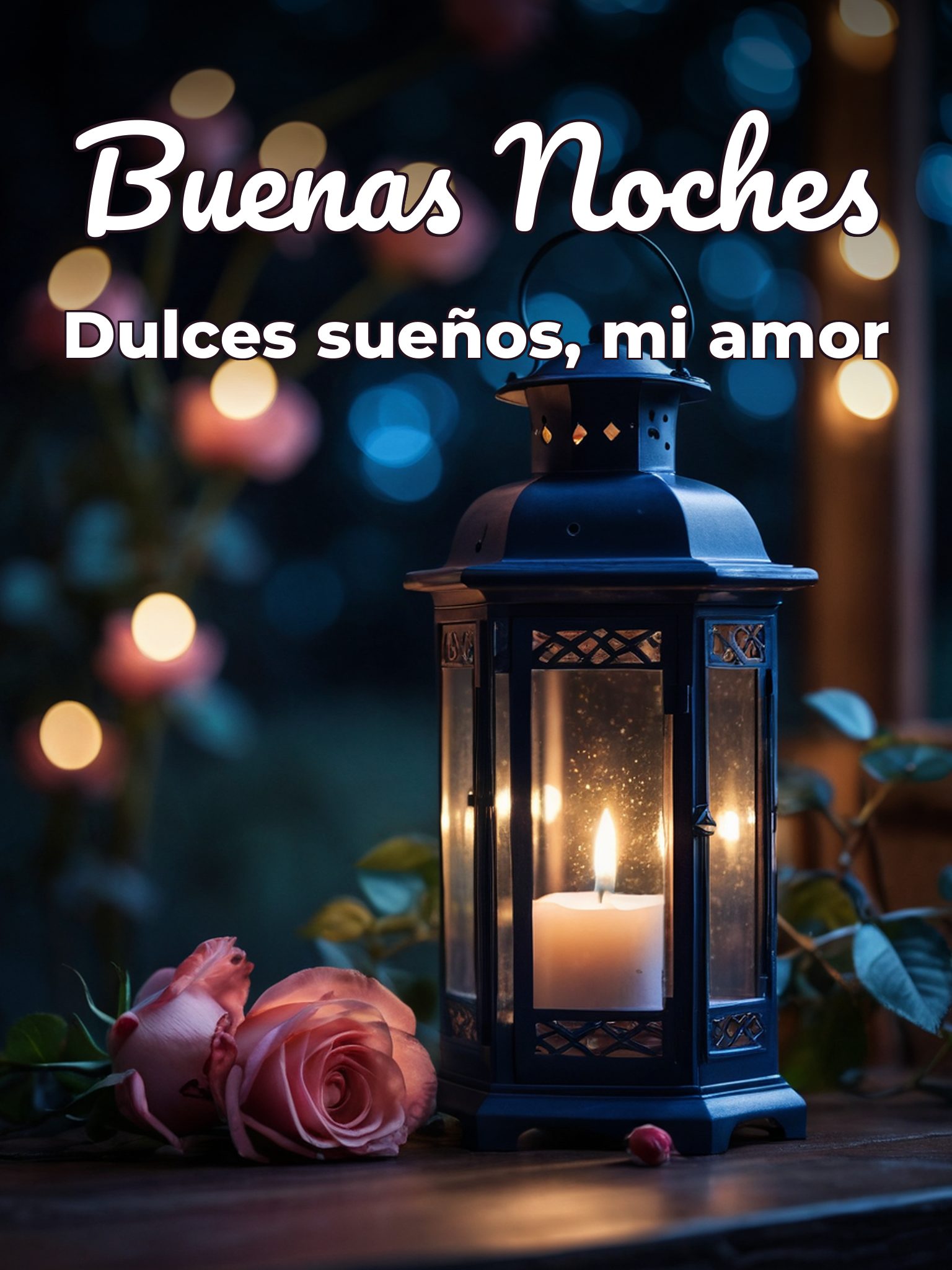 Buenas noches mi amor para Facebook