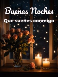 Buenas noches mi amor te quiero mucho para celular