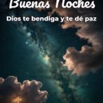 buenas noches dios te bendiga y te dé paz