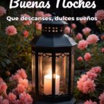 buenas noches que descanses, dulces sueños