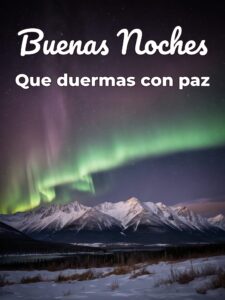 Buenas noches mi vida para celular