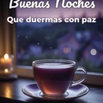 buenas noches que duermas con paz