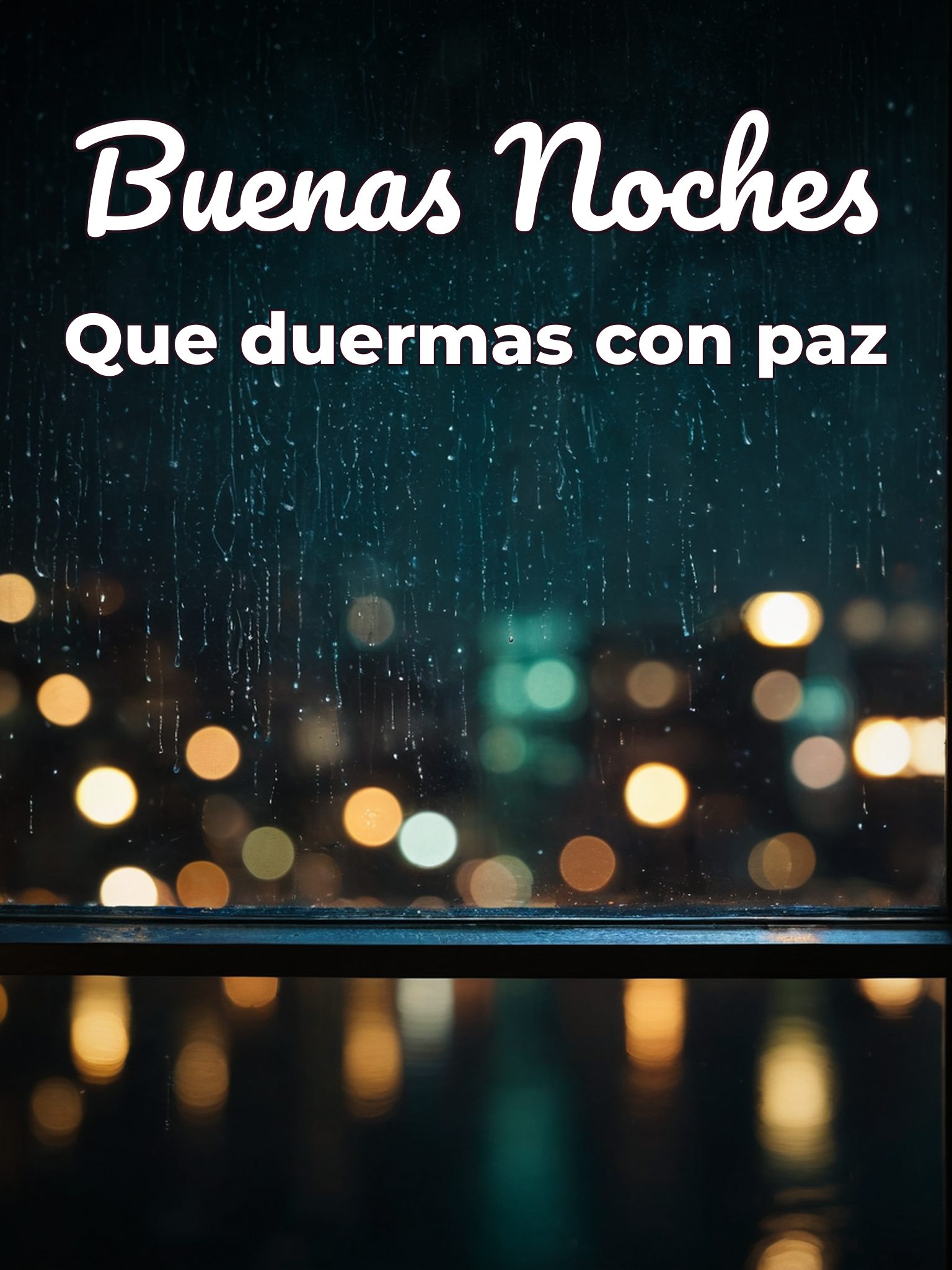 Buenas noches mi vida para Facebook