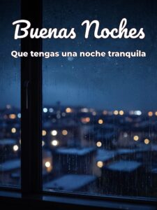 Buenas noches mi vida para WhatsApp