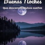 buenas noches que descanses, dulces sueños