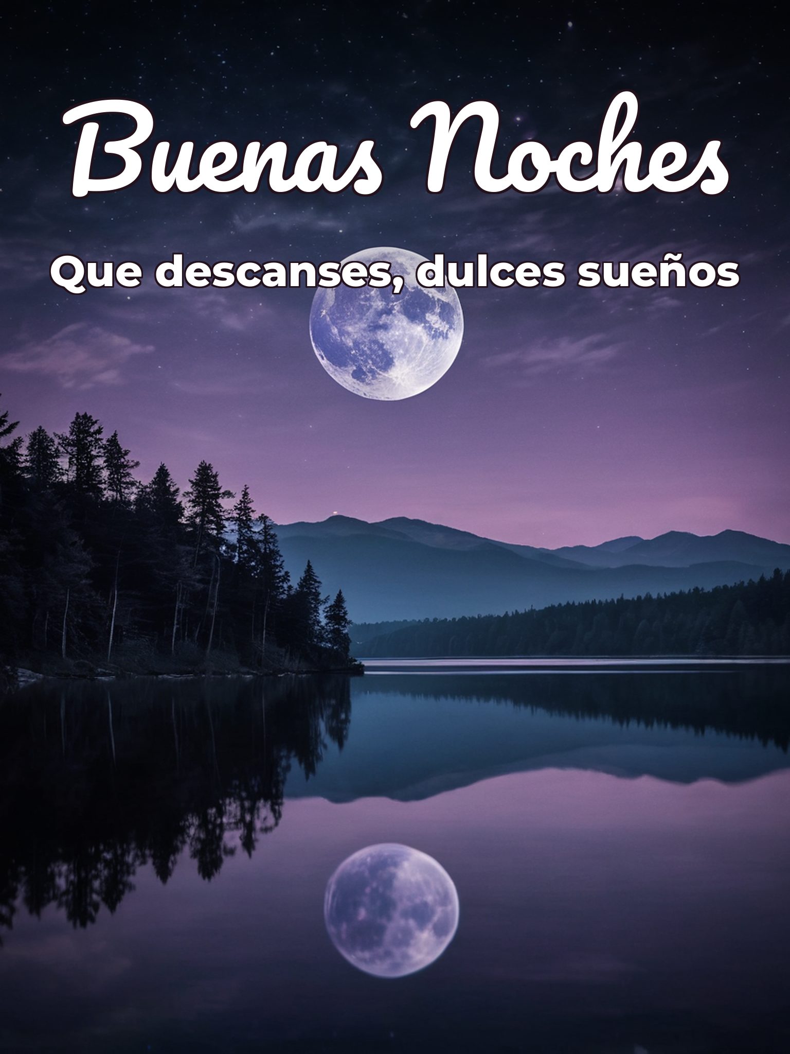 Buenas noches mujer bonita para celular