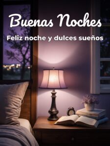 Buenas noches mujer bonita para WhatsApp