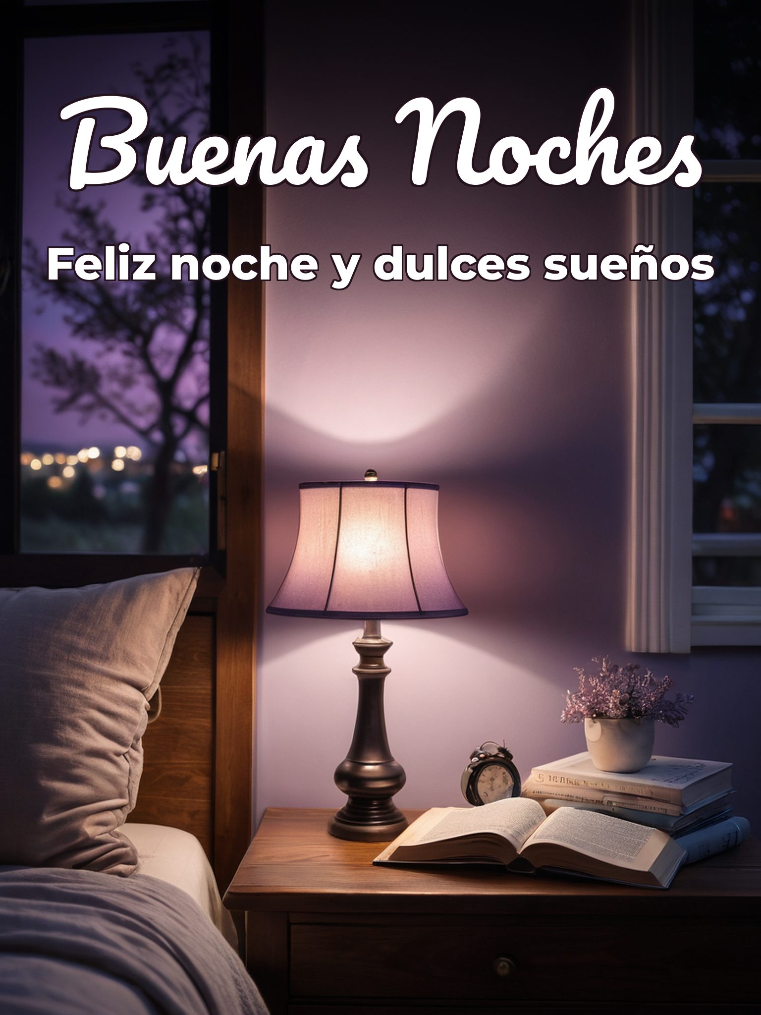 Buenas noches mujer bonita para WhatsApp