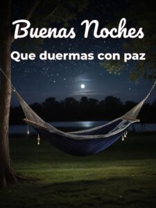 Buenas noches mujer para WhatsApp