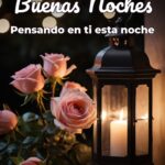 buenas noches pensando en ti esta noche