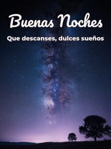 Buenas noches para compartir para celular