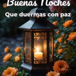 buenas noches que duermas con paz