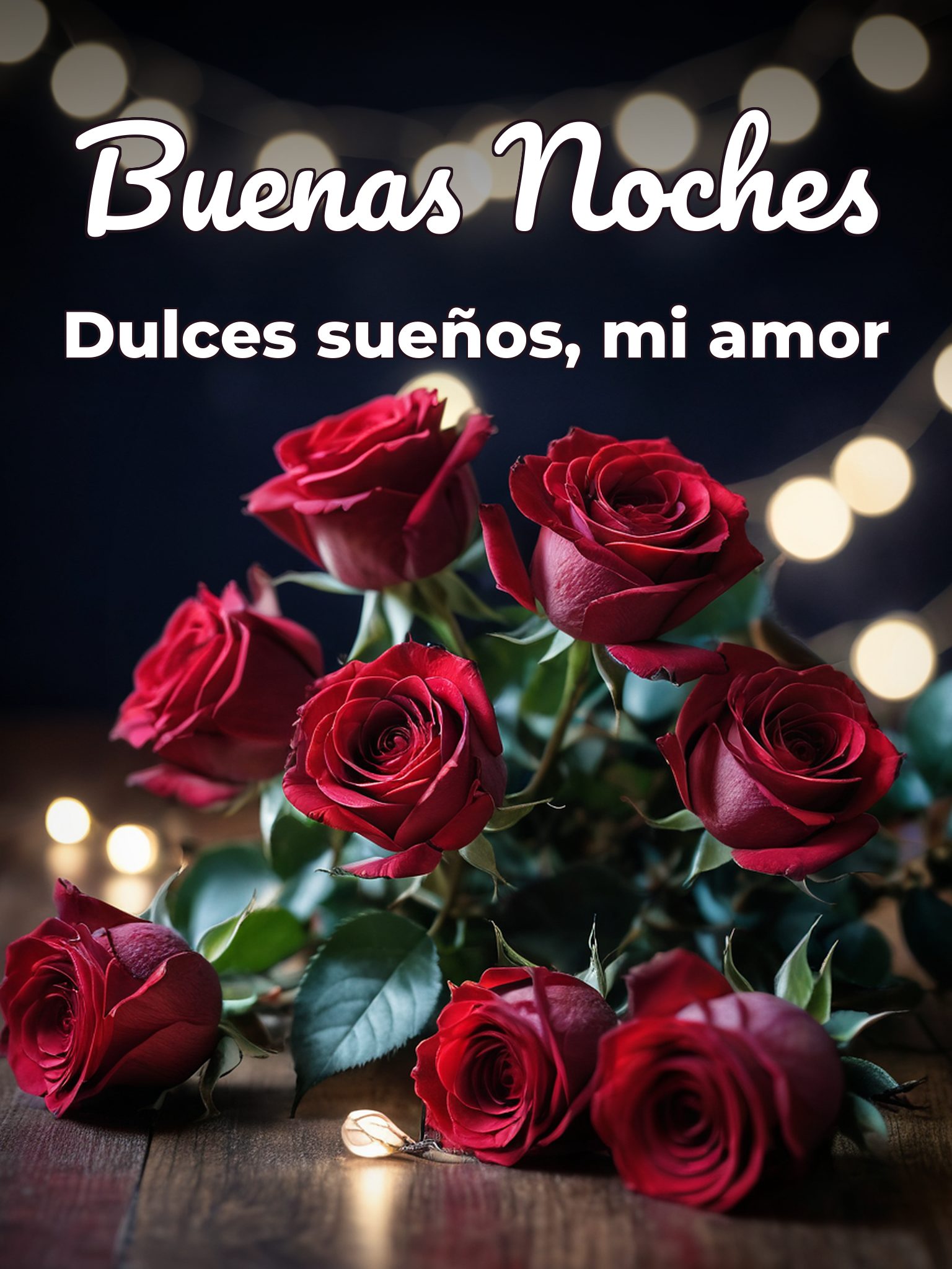 Buenas noches para enamorar para Facebook