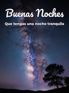 Buenas noches para mi esposo